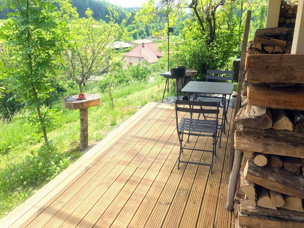 Le Repaire Des Belettes Lägenhet Chaux-des-Crotenay Exteriör bild